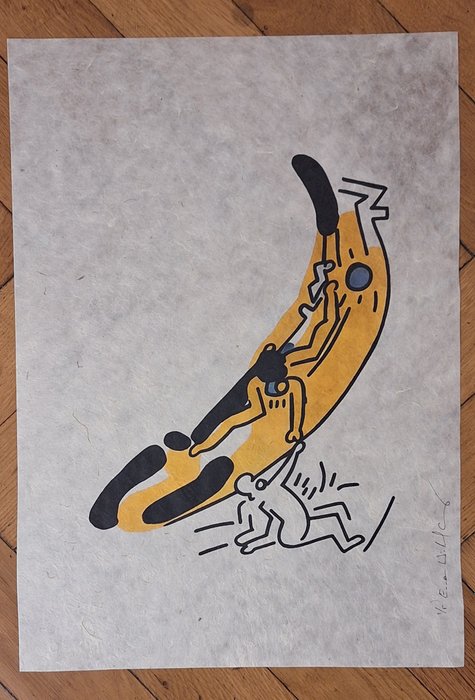 Velvet Underground - "Tribute series - Icons Reimagined "Keith Haring" - by artist Emma Wildfang - Begrænset oplag - 2024