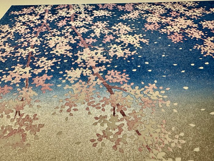 Tree Series:  "Sakura" Cherry blossom - XL size - Limited edition - NO RESERVE - Hajime Namiki 並木 (b 1948) - Japan