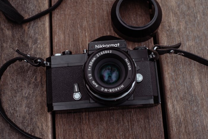 Nikon Nikkormat FT N + Nikkor-H.C 2/50mm | Reflekskamera med enkelt linse (SLR)