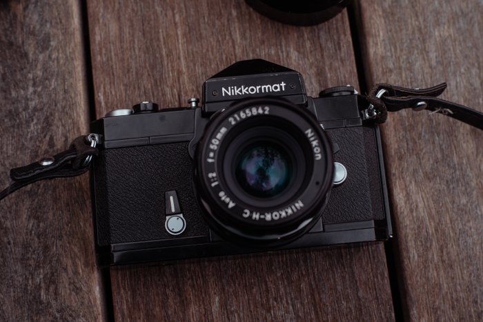 Nikon Nikkormat FT N + Nikkor-H.C 2/50mm | Reflekskamera med enkelt linse (SLR)