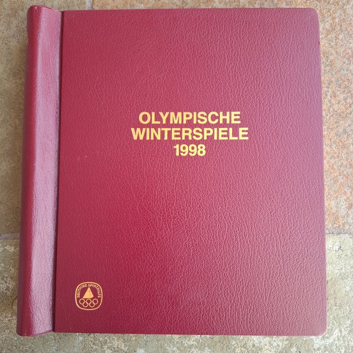 motiv Olympiske Lege 1998 - Olympiske Lege 1998 Nagano i luksuriøst Band