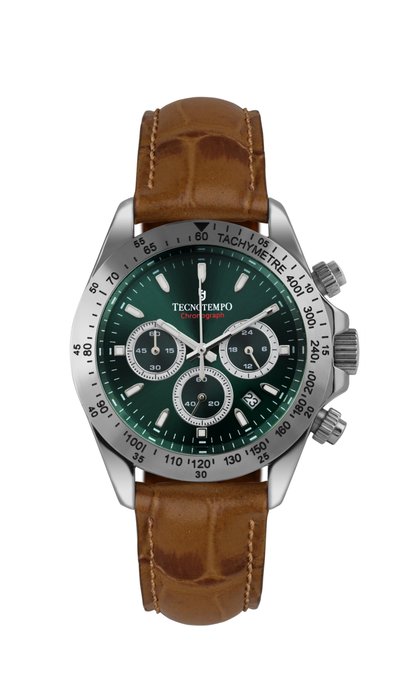 Tecnotempo -  Chronograph 100M - Limited Edition - TT.100CR.PGR (Green) - Mænd - 2011-nu