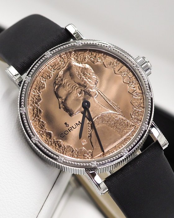 Corum - Coin - Ingen mindstepris - * BRAND NEW * Artisans Tribute  18K Gold Coin 500 Italian Lyre - Unisex - 2019