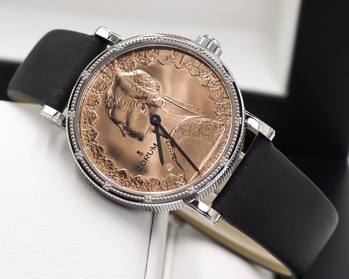 Corum - Coin - Ingen mindstepris - * BRAND NEW * Artisans Tribute  18K Gold Coin 500 Italian Lyre - Unisex - 2019