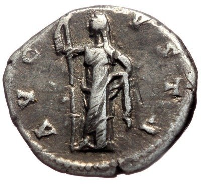 Romarriket. Faustina I († AD 140/1). Denarius  (Ingen mindstepris)