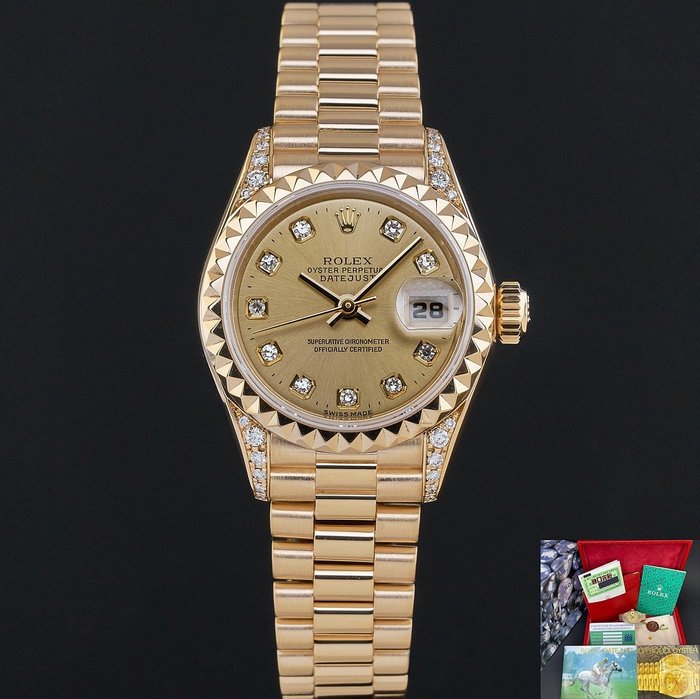 Rolex - Datejust Lady - 69188 - Kvinder - 1995