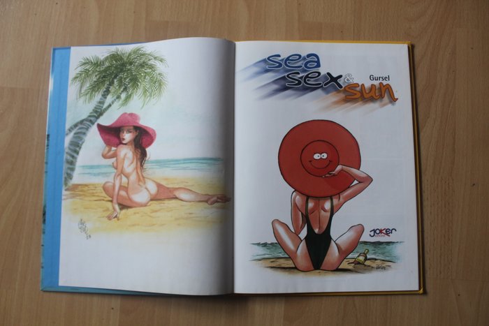 Sea, sex  sun - aquarelle sexy de Gürsel dans "sea, sex  sun" EO - 1 Album - Unik kopi - 2002/2023