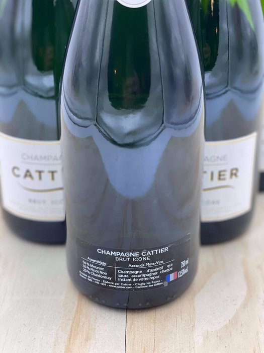 Cattier, Icone - Champagne Brut - 6 Flasker (0,75 L)