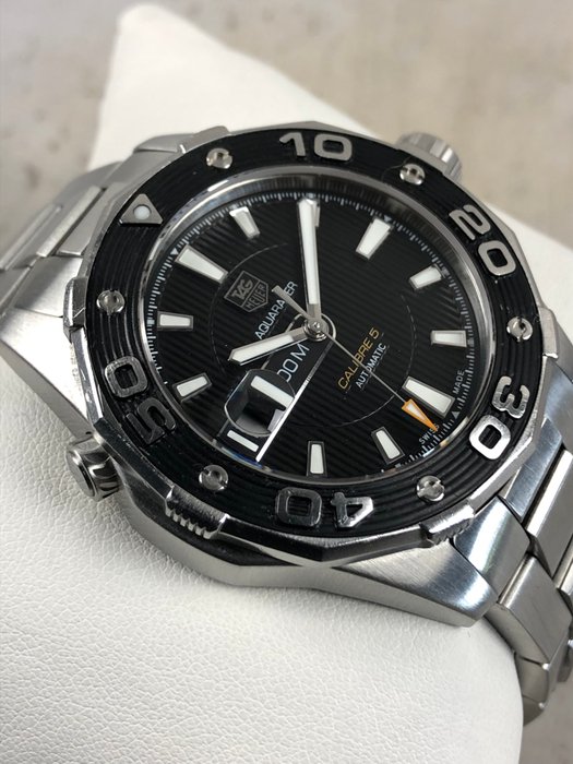 TAG Heuer - Aquaracer Calibre 5 500M - Ingen mindstepris - WAJ2110 - Mænd - 2010-2020