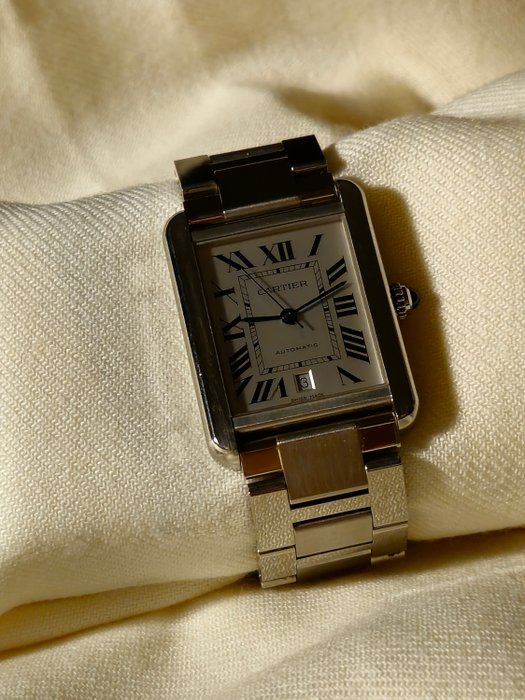 Cartier - Tank Solo XL Automatic - 3800 - Mænd - 2011-nu