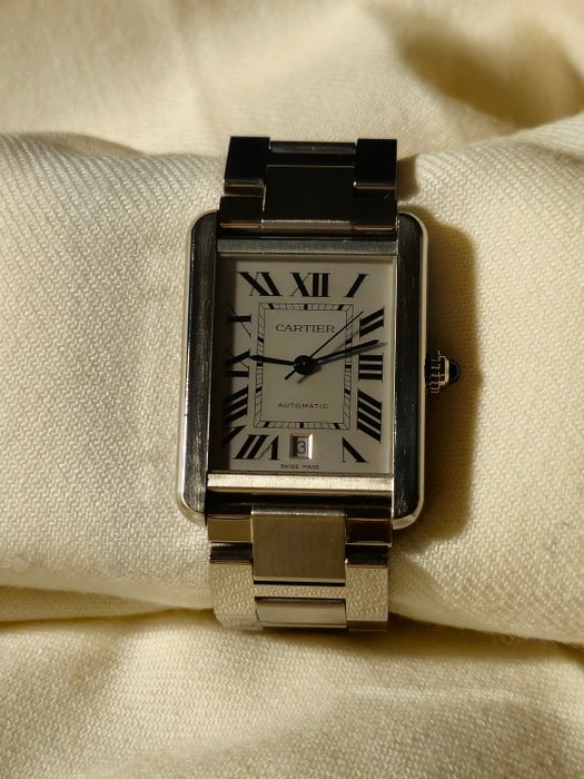 Cartier - Tank Solo XL Automatic - 3800 - Mænd - 2011-nu