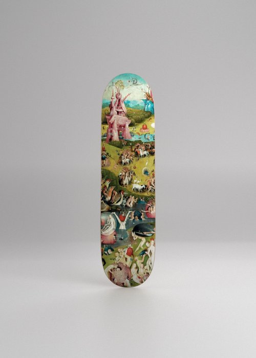 J Bosh - The Garden of Earthly Delights Triptych Skateboards