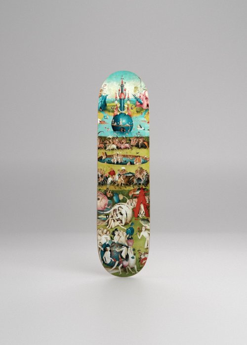 J Bosh - The Garden of Earthly Delights Triptych Skateboards