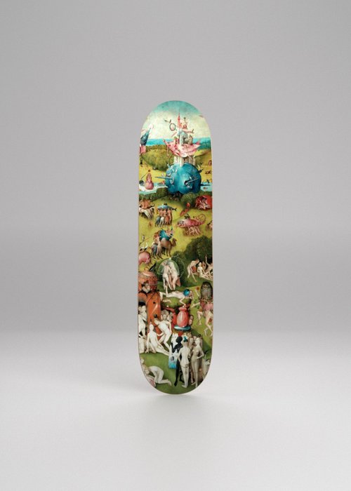 J Bosh - The Garden of Earthly Delights Triptych Skateboards