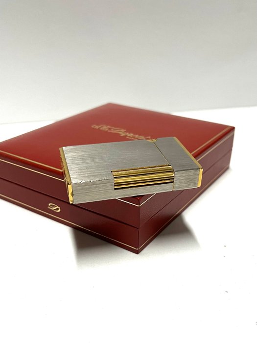 S.T. Dupont - Line 2 - Brushed palladium - Lighter - Forgyldt, Palladiun