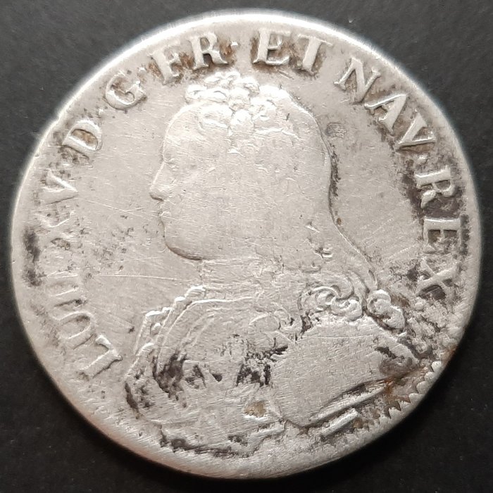 Frankrig. Ludvig 15. (1715-1774). Ecu 1726-W, Lille