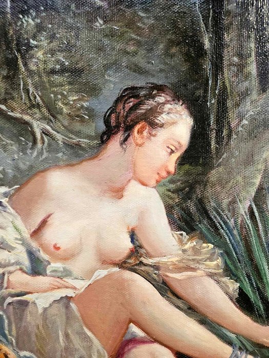 Scuola europea (XX), da François Boucher - Il ritorno di Diana dalla caccia