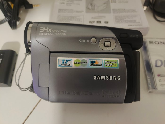 Samsung VP DC171W Digital video kamera