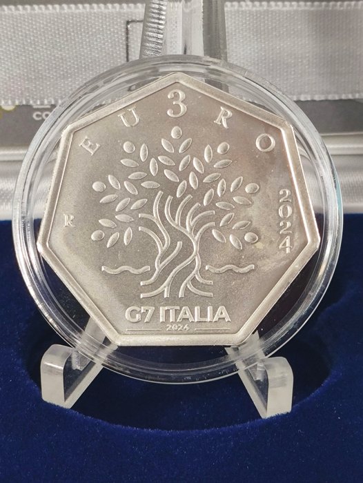 Italien. 5 Euro 2024 "G7 Italia"  (Ingen mindstepris)