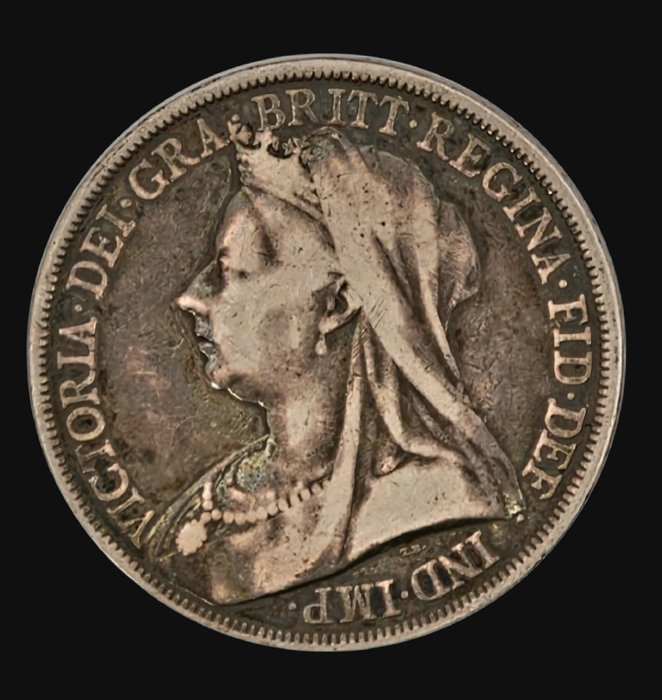 Storbritannien. Victoria (1837-1901). Crown 1893 LVI  (Ingen mindstepris)