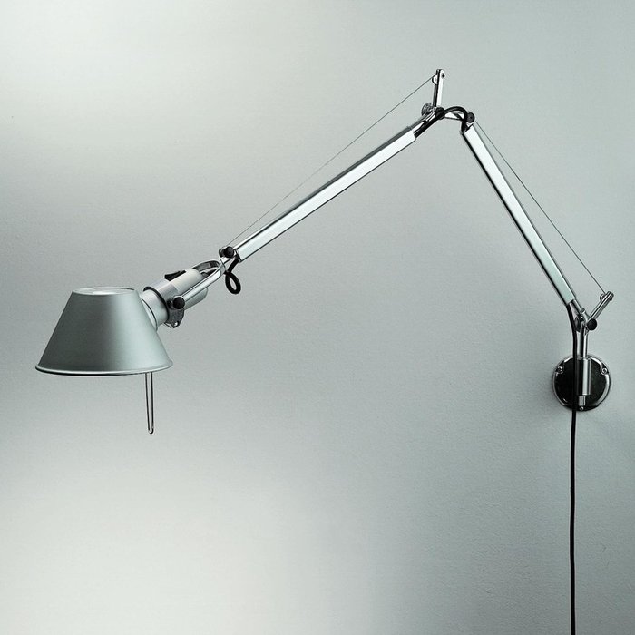 Artemide - Michele De Lucchi - Væglampe - Tolomeo - Aluminium, Stål