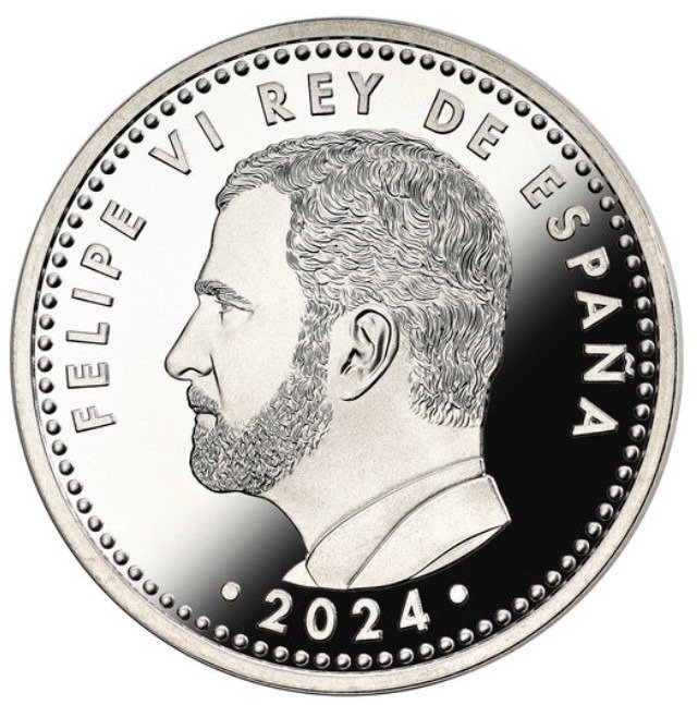 Spanien. 40 Euro 2024 "X aniversario Proclamación Felipe VI"  (Ingen mindstepris)