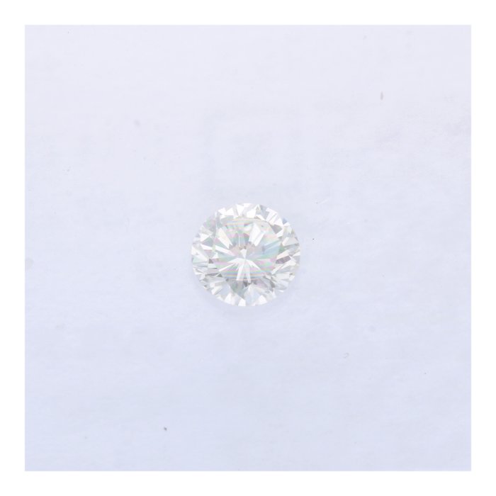 Ingen mindstepris - 1 pcs Diamant  (Natur)  - 0.11 ct - Rund - H - VVS2 - International Gemological Institute (IGI)