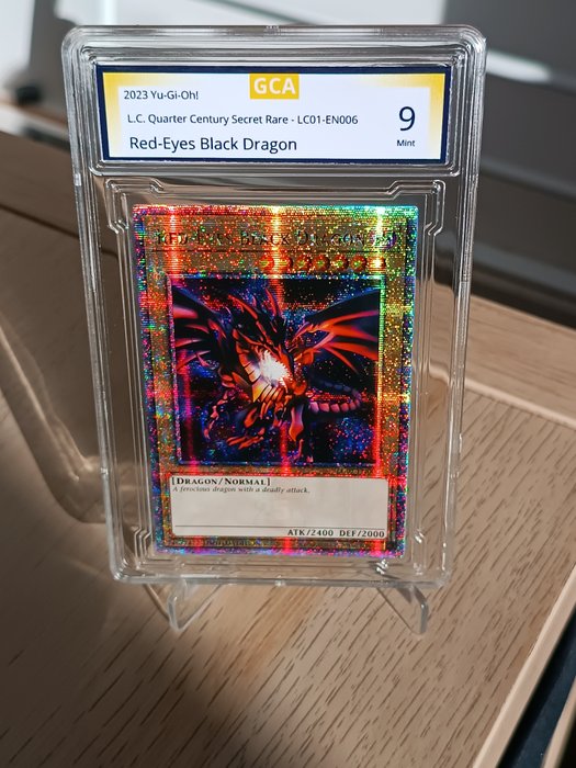 Konami - 1 Card - Red-Eyes Black Dragon