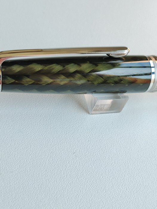 Montblanc - "Solitaire Carbono Steal" - Rollerpen