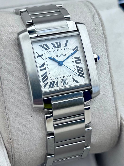 Cartier - Tank Francaise Automatic - - 2302 - Unisex - 2011-nu