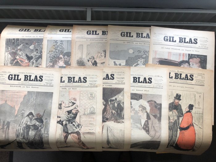 Gil Blas Illustré hebdomadaire - 1891-1893