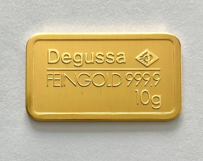 10 gram - Guld 999 - Degussa