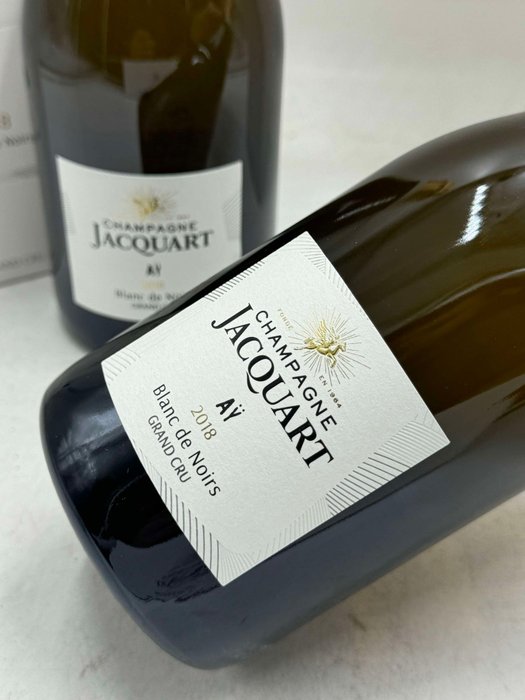 2018 Jacquart, Aÿ - Champagne Blanc de Noirs, Grand Cru - 2 Flasker (0,75 L)