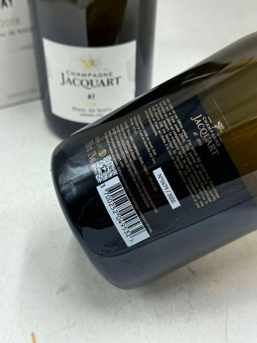 2018 Jacquart, Aÿ - Champagne Blanc de Noirs, Grand Cru - 2 Flasker (0,75 L)