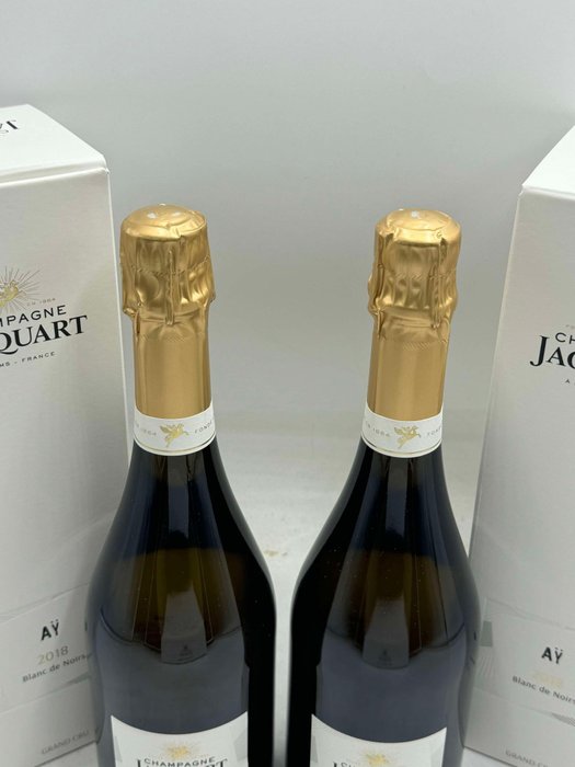 2018 Jacquart, Aÿ - Champagne Blanc de Noirs, Grand Cru - 2 Flasker (0,75 L)