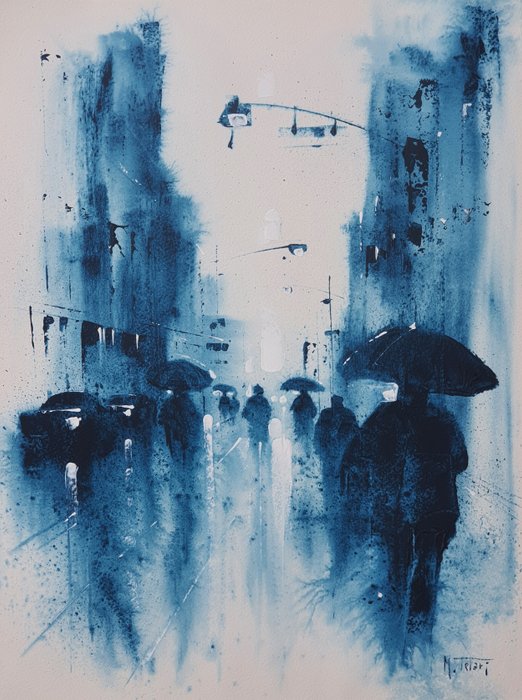 Michele Telari - People in blue