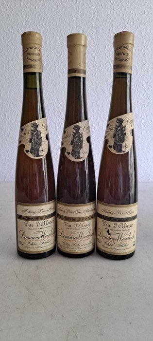 Domaine Weinbach Pinot Gris Altenbourg Selection de Grains Nobles: 1990 x2  1998 - Alsace Grand Cru - 3 Jennies (05 L)