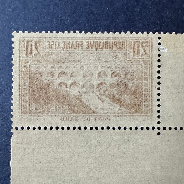 Frankrig  - YT 262 "Pont du Gard" type II dateret mønt i NY ** - TB