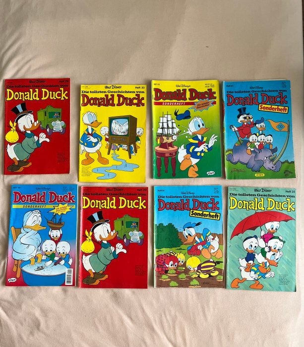 Donald Duck - 8 Comic collection