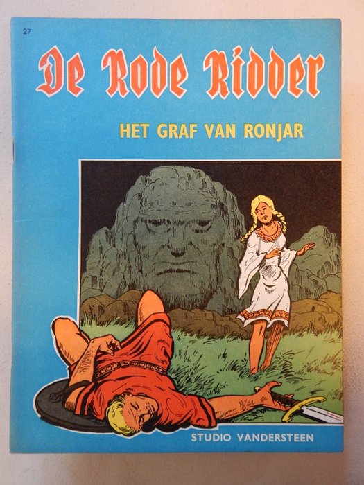 De Rode Ridder 27 - Het Graf van Ronjar - 1 x antikvarisk album - Første udgave - 1966