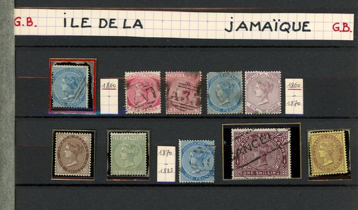 Det Britiske Statssamfund 1861 - Commonwealth Classics, Jamaica-øerne, Nevis-St Christopher, Anguilla,