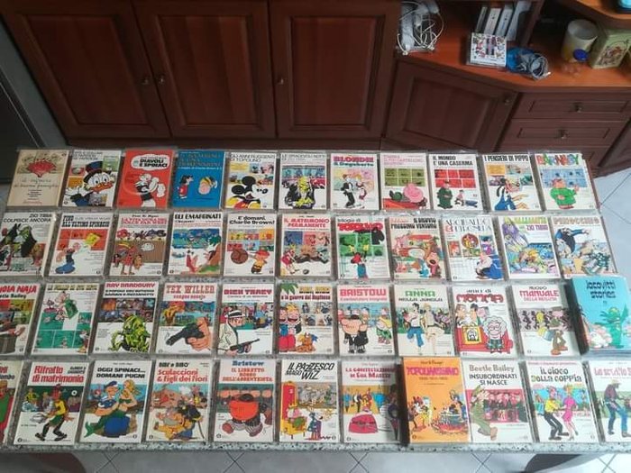 Oscar Mondadori a Fumetti - 107x volumetti - 1 Comic collection - Første udgave - 1968/1982