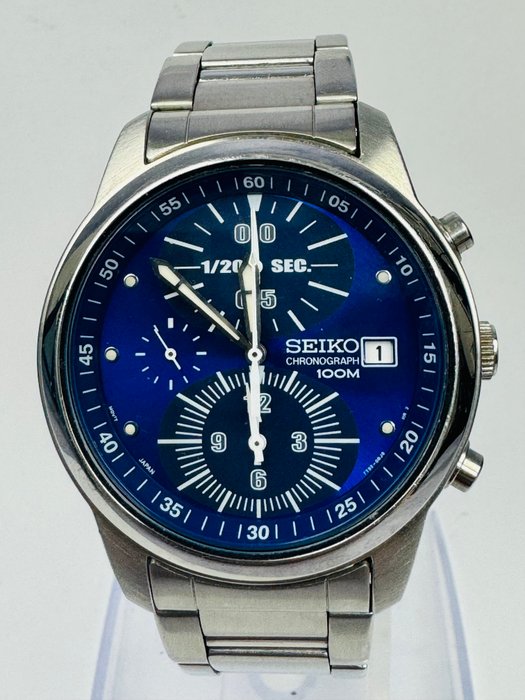 Seiko - Chronograph - Ingen mindstepris - 7T92-0BM0 - Mænd - 2011-nu