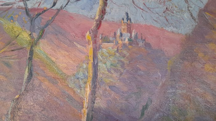 Peter Paul Müller Werlau (1864-1945) - Burg Cochem an der Mosel