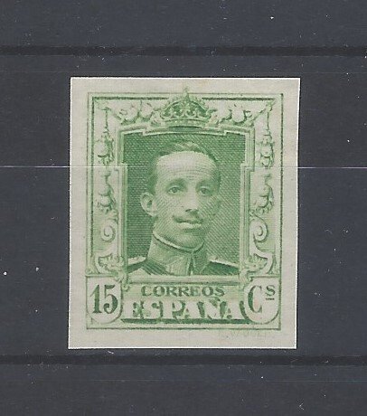 Spanien 1922/1930 - Alfonso XIII - farveændring - uden hak - Edifil nº 315