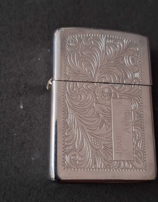 Zippo Venetian Año 1989 Mes Julio - Lighter - Stål