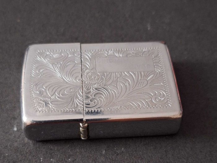 Zippo Venetian Año 1989 Mes Julio - Lighter - Stål