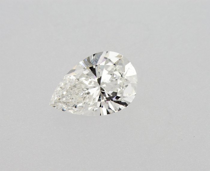 1 pcs Diamant  (Natur)  - 204 ct - Pære - H - SI1 - Gemological Institute of America (GIA) - f56