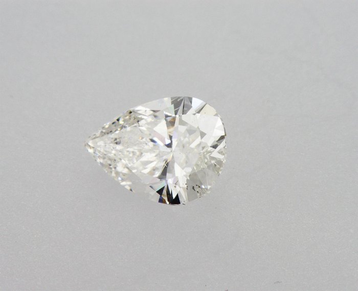 1 pcs Diamant  (Natur)  - 204 ct - Pære - H - SI1 - Gemological Institute of America (GIA) - f56