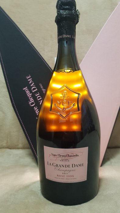 1998 Veuve Clicquot, La Grande Dame rosé - Champagne Brut - 1 Flaske (0,75L)